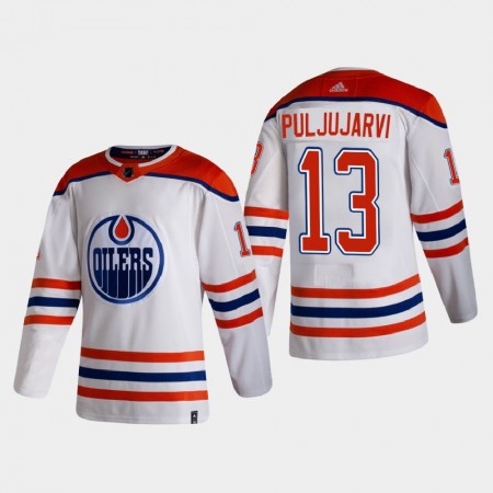 Miesten NHL Edmonton Oilers Pelipaita Jesse Puljujarvi 13 2020-2021 Reverse Retro Authentic Miesten NHL Edmonton Oilers Pelipaita Jesse Puljujarvi 13 2020-2021 Reverse Retro Authentic